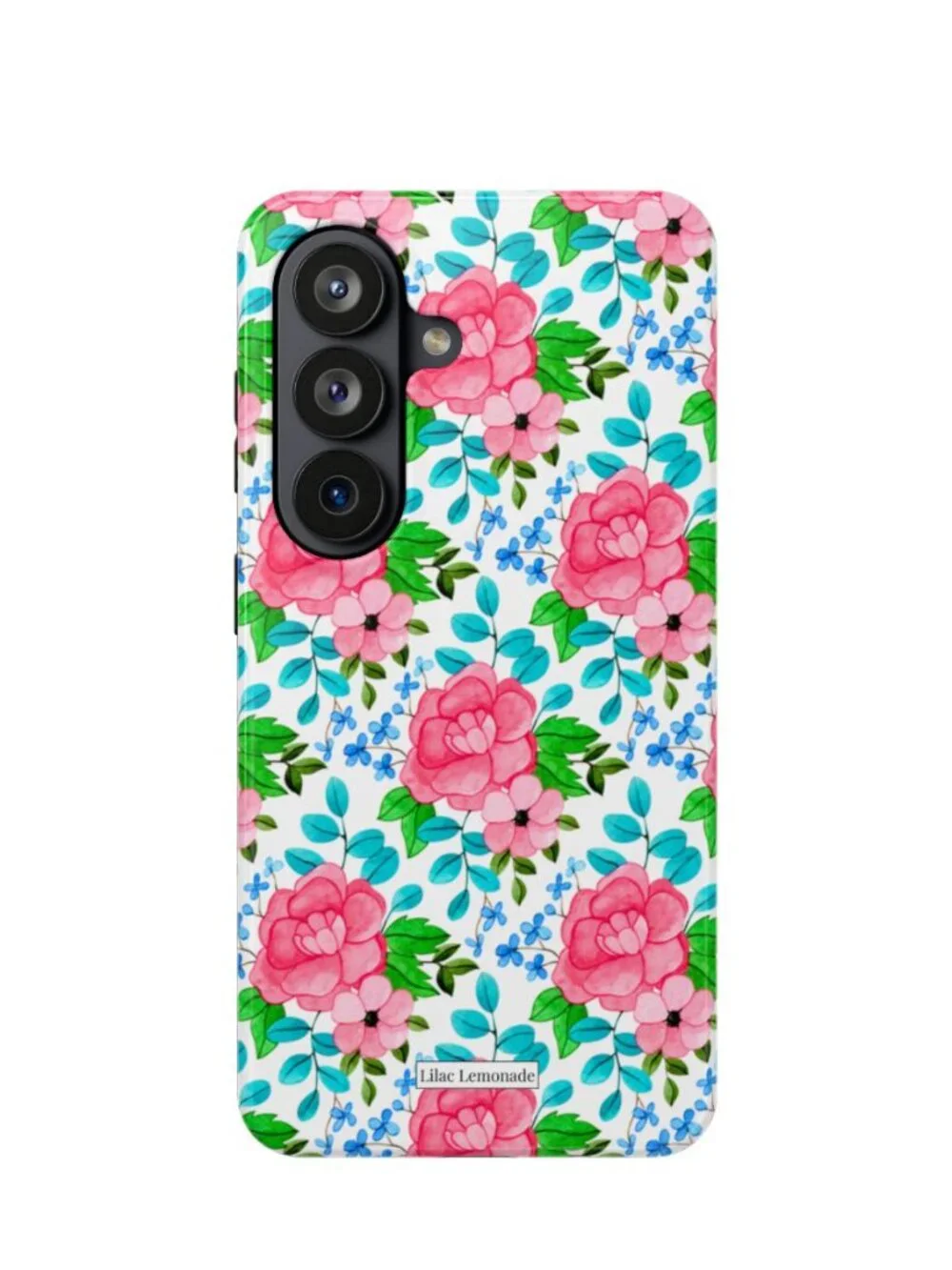 PETAL POP-Pink Floral Protective Phone Case